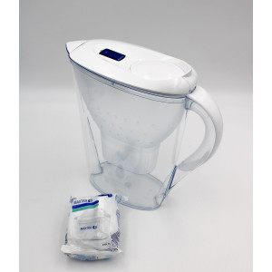Brita Marella Cool Wasserfilter 2,4 L weiß inkl. Maxtra PLUS Filterkartusche