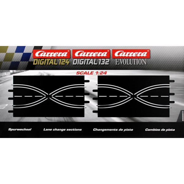 Carrera 20020517 - Digital 132 / 124 / Evolution Spurwechsel