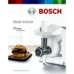 Bosch MUZ5FW1 Fleischwolfaufsatz für MUM 5