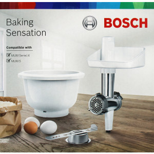 Bosch MUZ5BS1 Baking-Sensation mit Fleischwolfaufsatz,...