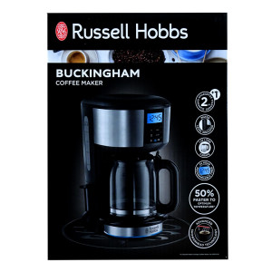 Russell Hobbs 20680-56 Buckingham Glas-Kaffeemaschine